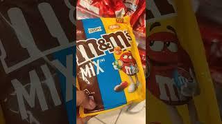 m&m's mix chocolates #shorts #m&m's #chocolate #peanut #crispy