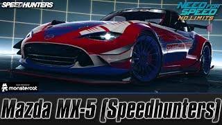 Need For Speed No Limits: Mazda MX-5 (Speedhunters) [MAXXED OUT + (Tuning All Black Edition Parts)]