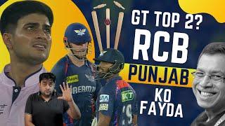 कौन आयेगा TOP 2  MI RCB PBKS GT TOP 2 SCENARIO | WELL PLAYED GT  POORAN & MARSH  GT Vs LSG 2025