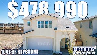 New Home Builder in Sparks Nevada | 1547 SF Keystone Willows by DR Horton | Sparks NV Real Estate