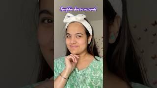  My Simple 2-Step Skincare with Garnier Products️@garnierindia @getsmytten