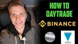 How To Day Trade Cryptocurrencies on Binance | Bitcoin Trading 2021