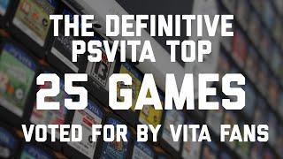 The 2024 Definitive Top 25 PS Vita Game as voted for by PSVita fans