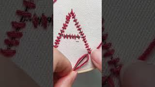 How to Embroider Letters embroidery tutorial #embroidery #needlework #sewing #stitches #threadwork