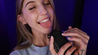 (ASMR) AIR LI  CKING ~ Immaculate Mouth Sounds & Visual Triggers 