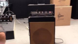 Vintage Harmony Guitar Amplifier Head with Cabinet