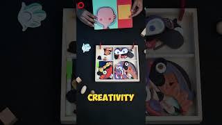 Magnetic Clown Wooden Board