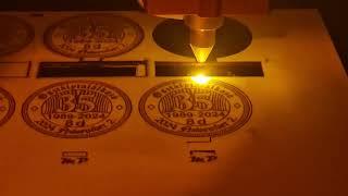 Laser engraving and cutting