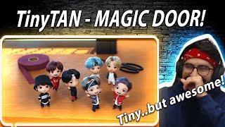 Tiny.. but awesome! Shiki Reacts To [TinyTAN l ANIMATION] - Magic Door | Reaction