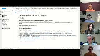 The Jupyter Interactive Widget Ecosystem | SciPy 2021