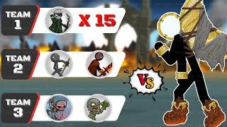 Stick War 3 : Battle of the Titans: Lunarclops vs 4 Deadly Squads️ Stick War Saga Hack  Stickx9999