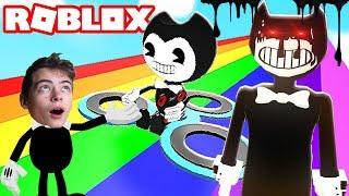 МИНИ ИГРЫ ПРО БЕНДИ В РОБЛОКС bendy and the ink machine ИГРАЕМ В Приключения героя