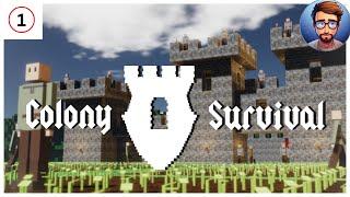 Building Our First Colony in a Voxel World | Colony Survival 2024 Let's Play #1