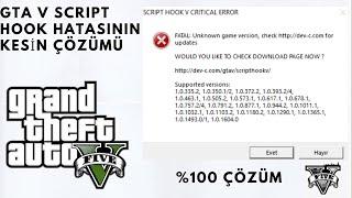 GTA V ( Script Hook V Critical Error Fix) Hatasının kesin çözümü...