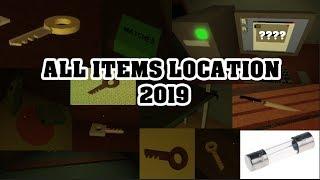 Alone in a Dark House All Items Location 2019