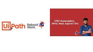 UiPath Tutorial | CSV Automation in UiPath