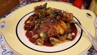 Le POULET SAUTÉ A LA BOURGUIGNONNE d'Auguste ESCOFFIER, exquis ! - Mère Mitraille - Gourmandises TV