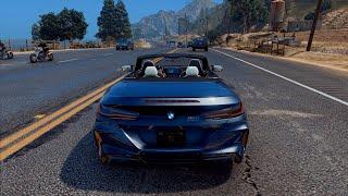 GTA 5 mod 2021 BMW M8 F91 Competition Convertible - review and installation of the mod | 4K Video HD