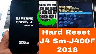 How To Hard Reset Samsung J4 2018 Remove Pattern Lock Pin Code