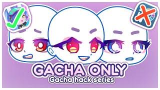 [  ] How to make aesthetic custom eyes in Gacha lI (NO EDITING PROGRAM)