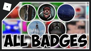 HOW TO GET ALL BADGES IN TREVOR  CREATURES OLD (Roblox)