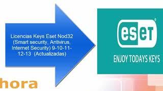 Licencias Keys Eset Nod32 Antivirus - Todas las versiones - (Actualizadas Julio - Agosto 2020)