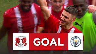 GOAL | Ortega (O.G) | Leyton Orient 1-0 Man City | Fourth Round | Emirates FA Cup 24-25