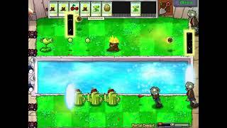 Plants Vs. Zombies: Survival Pool Portal Combat Hybrid Mini Game