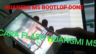 CARA FLASHING HUANGMI M5 BOOTLOP HANK LOGO HARDBRICK 100%DONE