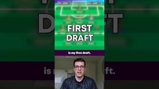 MY FPL GW1 FIRST DRAFT  FPL is Live! #FPL #fantasypremierleague