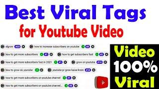 How to Find Best Viral Tags for Youtube Videos | Youtube Tags to Get Views