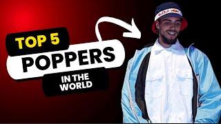 TOP 5 POPPERS IN THE WORLD | HOZIN HOAN GREENTECK SLIM BOOGIE MT POP
