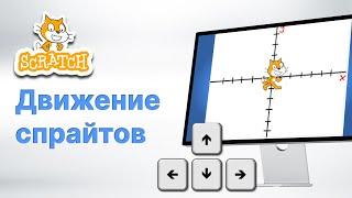 02 Scratch.  Движение спрайтов (персонажей).