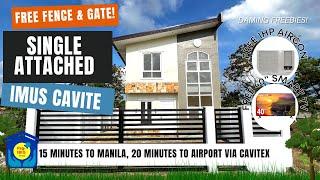 HOUSE TOUR 10: ELEGANT SINGLE ATTACHED IN IMUS CAVITE COMPLETE FINISH | ARIANA @ MONTEFARO VILLAGE