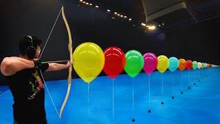 How Many Balloons Stops an Arrow?