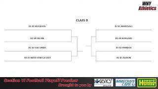 WNY Athletics Class B Football Playoff Preview