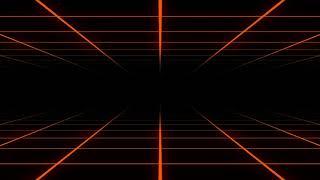 Retro Sci Fi 3D Grid Background.