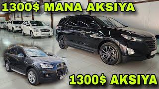 12 OKTABR MANA ARZONI 1300$ CAPTIVA 1700$ DAMAS COBOLT GENTRA TREKER MONZA