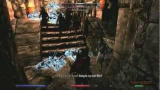 The Elder Scrolls V: Skyrim Shield Charge & Ice Form