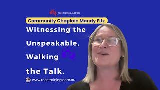 Community Chaplain  Mandy Fitz