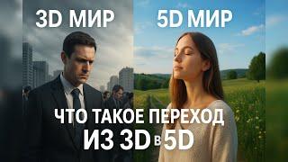 Что  такое ПЕРЕХОД из 3D в 5D: Матрица рушится, ты ПРОСЫПАЕШЬСЯ .