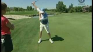 Golf Tip Woody Austin - On Over The Top Move