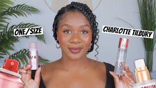 BATTLE OF THE SETTING SPRAYS | ONE/SIZE vs. CHARLOTTE TILBURY | 10HR WEAR TEST!