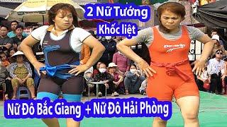 VẬT NỮ HỘI LÀNG HAY NHẤT 2023, Women's Wrestling, Lễ Hội Thôn Truyền Thống Thôn Yên Thường 2023.