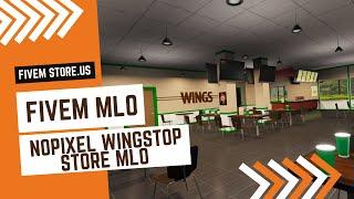 FiveM NoPixel Wingstop Store MLO #fivem #nopixel