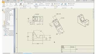 Inventor Demo Video - Tolerances on Drawings