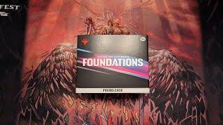 Magic the Gathering Foundations Prerelease Kit Opening