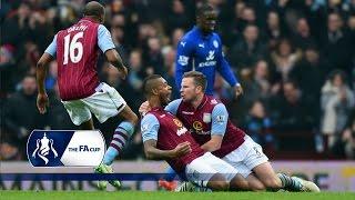 Aston Villa 2-1 Leicester City - FA Cup Fifth Round | Goals & Highlights