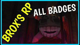 BROX'S RP [ DOORS ] ALL BADGES Roblox [ by YooBroxDD ]