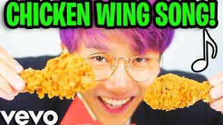 THE CHICKEN WING SONG! (Official LankyBox Music Video)